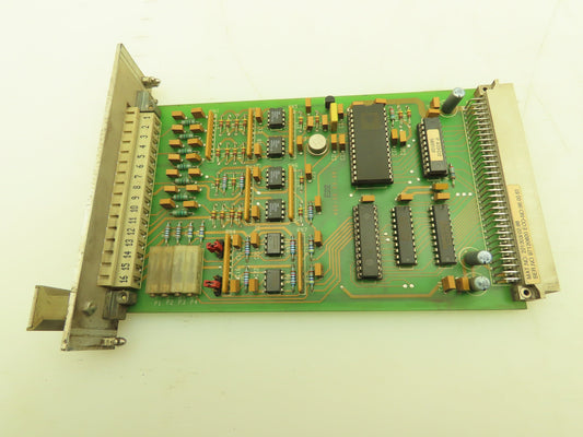 Siemens 221303/02.88 Circuit Board Control Card