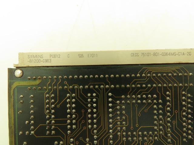 Siemens 221321 Rofin-Sinar Laser Circuit Board Control Panel