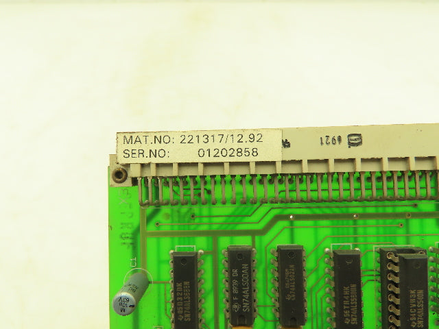 Siemens PCB418-2/12.92 Rofin-Sinar Control Card 221317/12.92