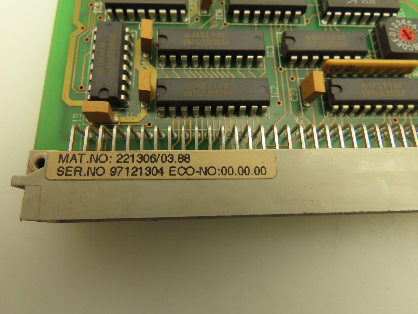 Siemens 221306 Rofin-Sinar Laser Control Card