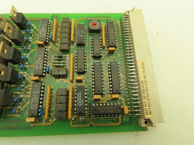 Siemens 221306 Rofin-Sinar Laser Control Card