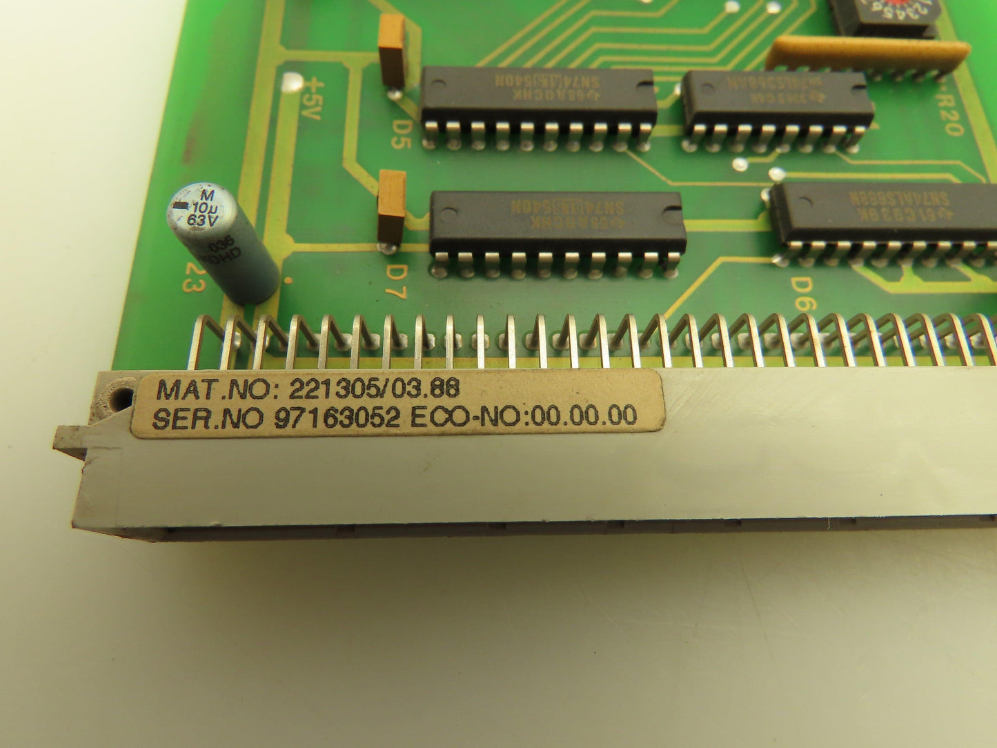 Siemens 221305/03.88 Rofin-Sinar Laser Control Card