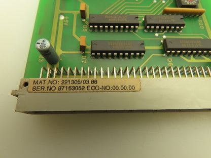 Siemens 221305/03.88 Rofin-Sinar Laser Control Card