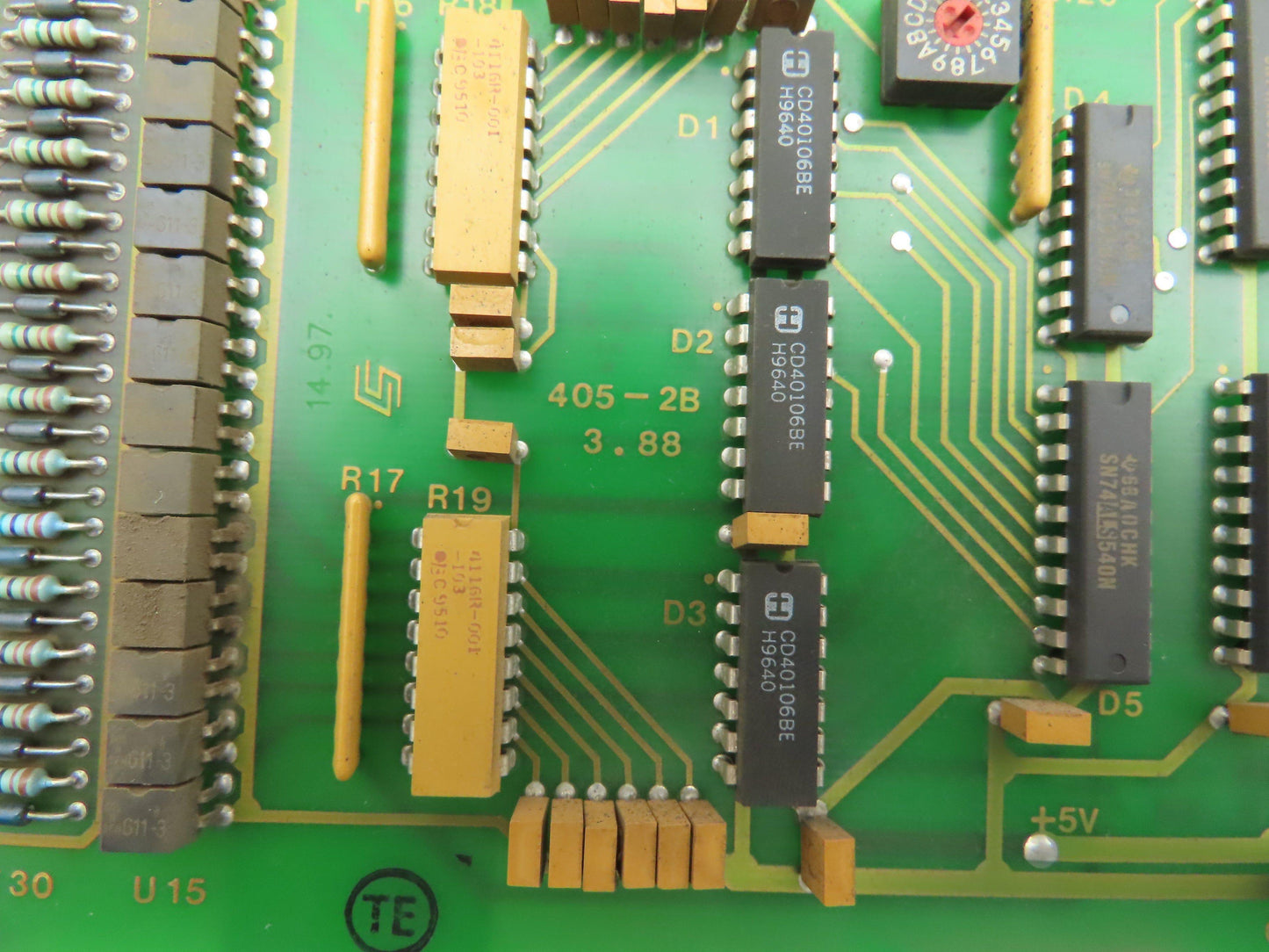 Siemens 221305/03.88 Rofin-Sinar Laser Control Card