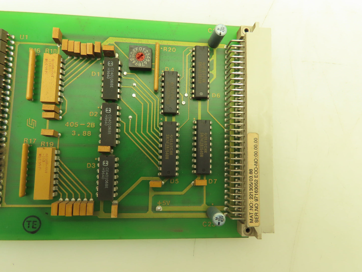 Siemens 221305/03.88 Rofin-Sinar Laser Control Card