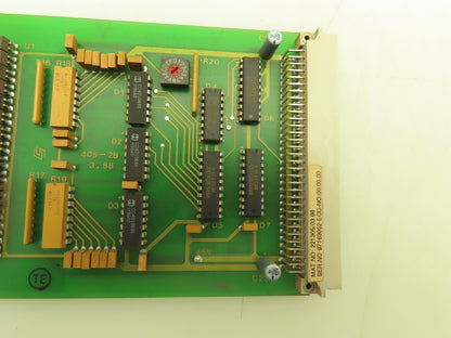 Siemens 221305/03.88 Rofin-Sinar Laser Control Card