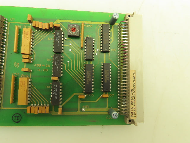 Siemens 221305/03.88 Rofin-Sinar Laser Control Card