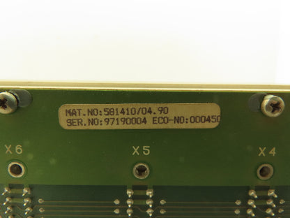 Siemens 581410/04.90 580410 Rofin-Sinar Laser PLC Chassis