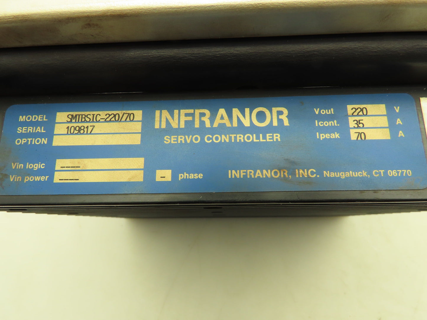 Infranor SMTBSIC-220/70 Servo Controller 220V 35/70A