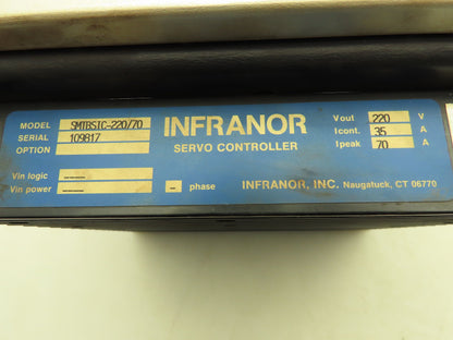 Infranor SMTBSIC-220/70 Servo Controller 220V 35/70A