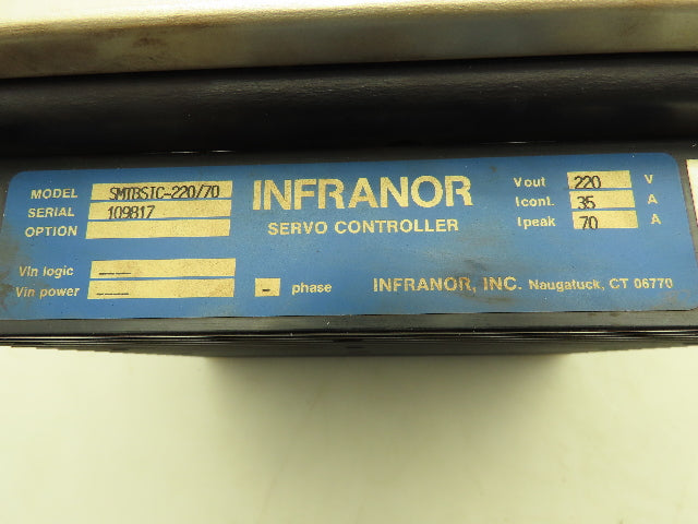 Infranor SMTBSIC-220/70 Servo Controller 220V 35/70A