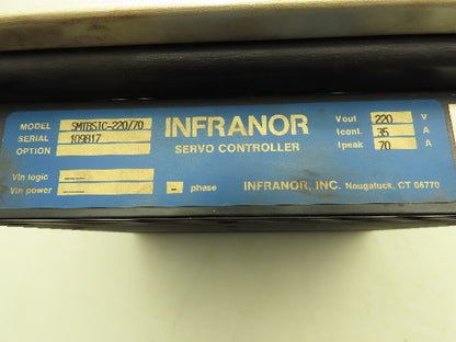 Infranor SMTBSIC-220/70 Servo Controller 220V 35/70A