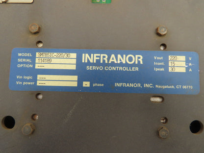 Infranor SMTBSIC-220/30 Servo Controller 220V 15/30A