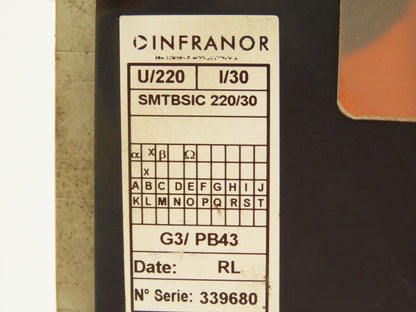 Infranor SMTBSIC-220/30 Servo Controller 220V 15/30A