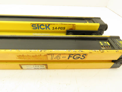 Sick 14-FGS Safety Light Curtain Sensors Transmitter + Receiver 6M x 750mm