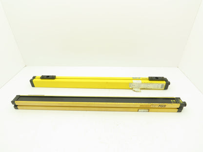 Sick 14-FGS Safety Light Curtain Sensors Transmitter + Receiver 6M x 750mm