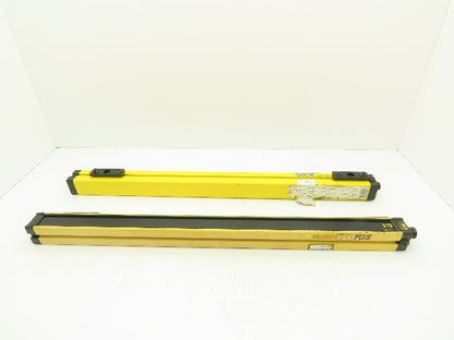 Sick 14-FGS Safety Light Curtain Sensors Transmitter + Receiver 6M x 750mm