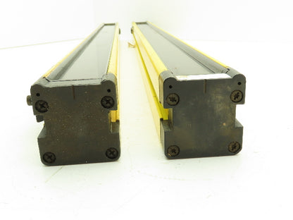 Sick 14-FGS Safety Light Curtain Sensors Transmitter + Receiver 6M x 750mm