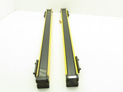 Sick 14-FGS Safety Light Curtain Sensors Transmitter + Receiver 6M x 750mm