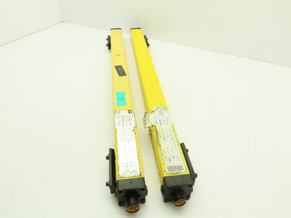 Sick 14-FGS Safety Light Curtain Sensors Transmitter + Receiver 6M x 750mm