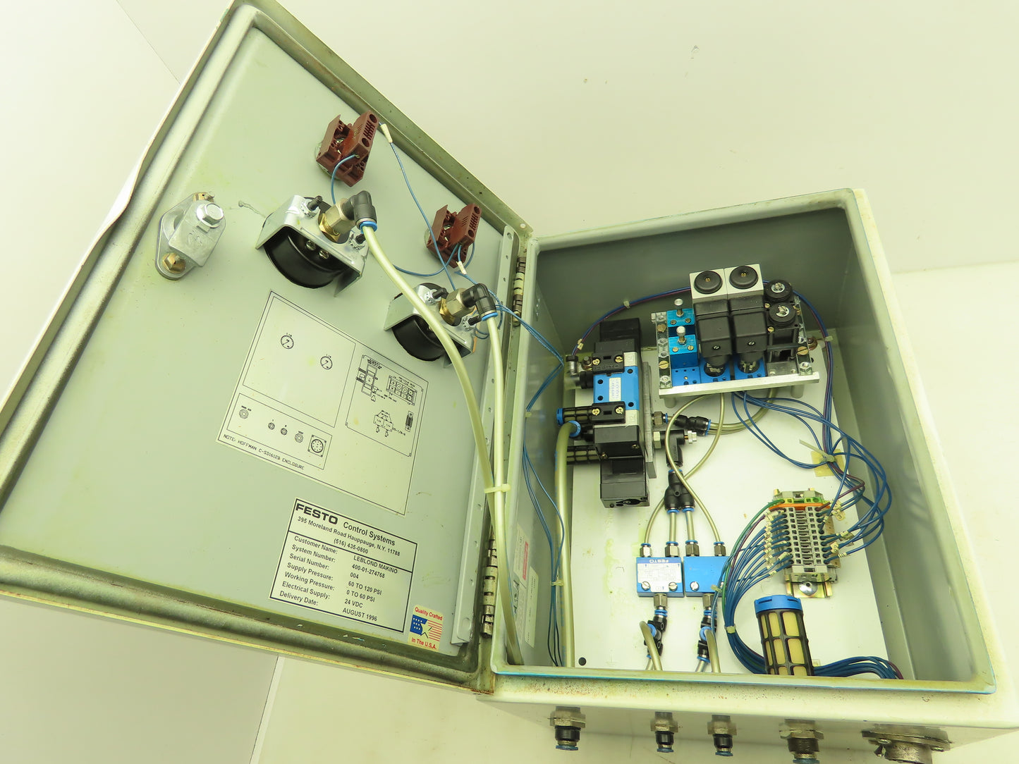 Festo 400-01-274768 Pneumatic Control System Double Acting Solenoid Valve