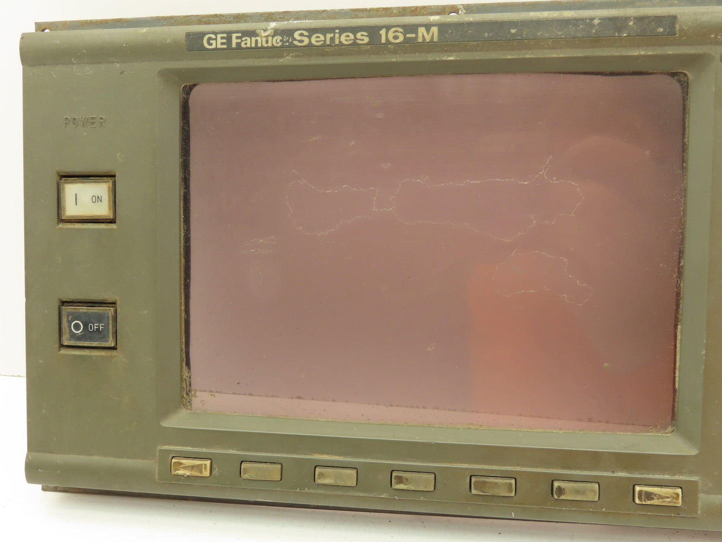 Fanuc A02B-0120-C051/MAR Control Panel 9" CRT/MDI Milling Machine Operator