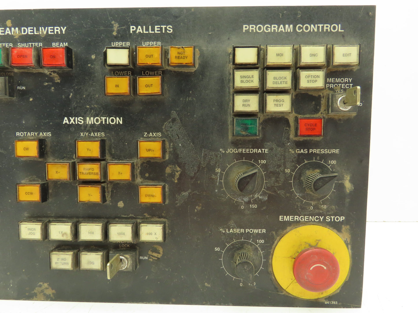 Cincinnati Milacron 841323 Rofin-Sinar Laser Control Panel Fanuc