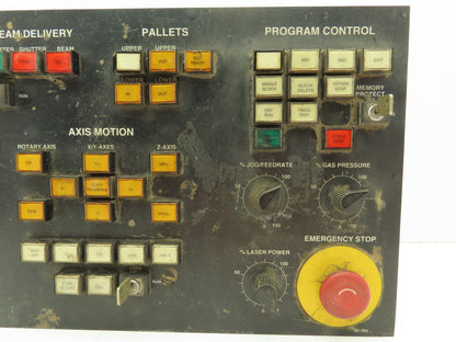 Cincinnati Milacron 841323 Rofin-Sinar Laser Control Panel Fanuc