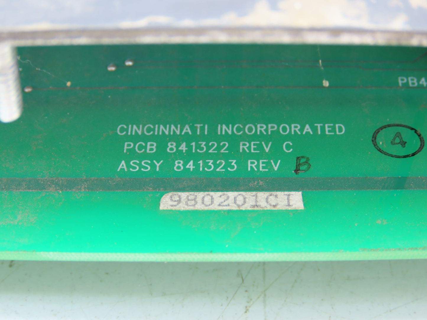 Cincinnati Milacron 841323 Rofin-Sinar Laser Control Panel Fanuc