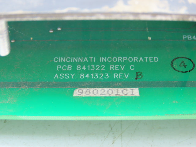 Cincinnati Milacron 841323 Rofin-Sinar Laser Control Panel Fanuc