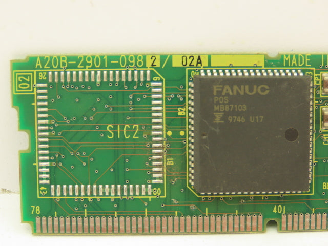 Fanuc A20B-2901-0982/02A Servo Controller Daughter Circuit Board