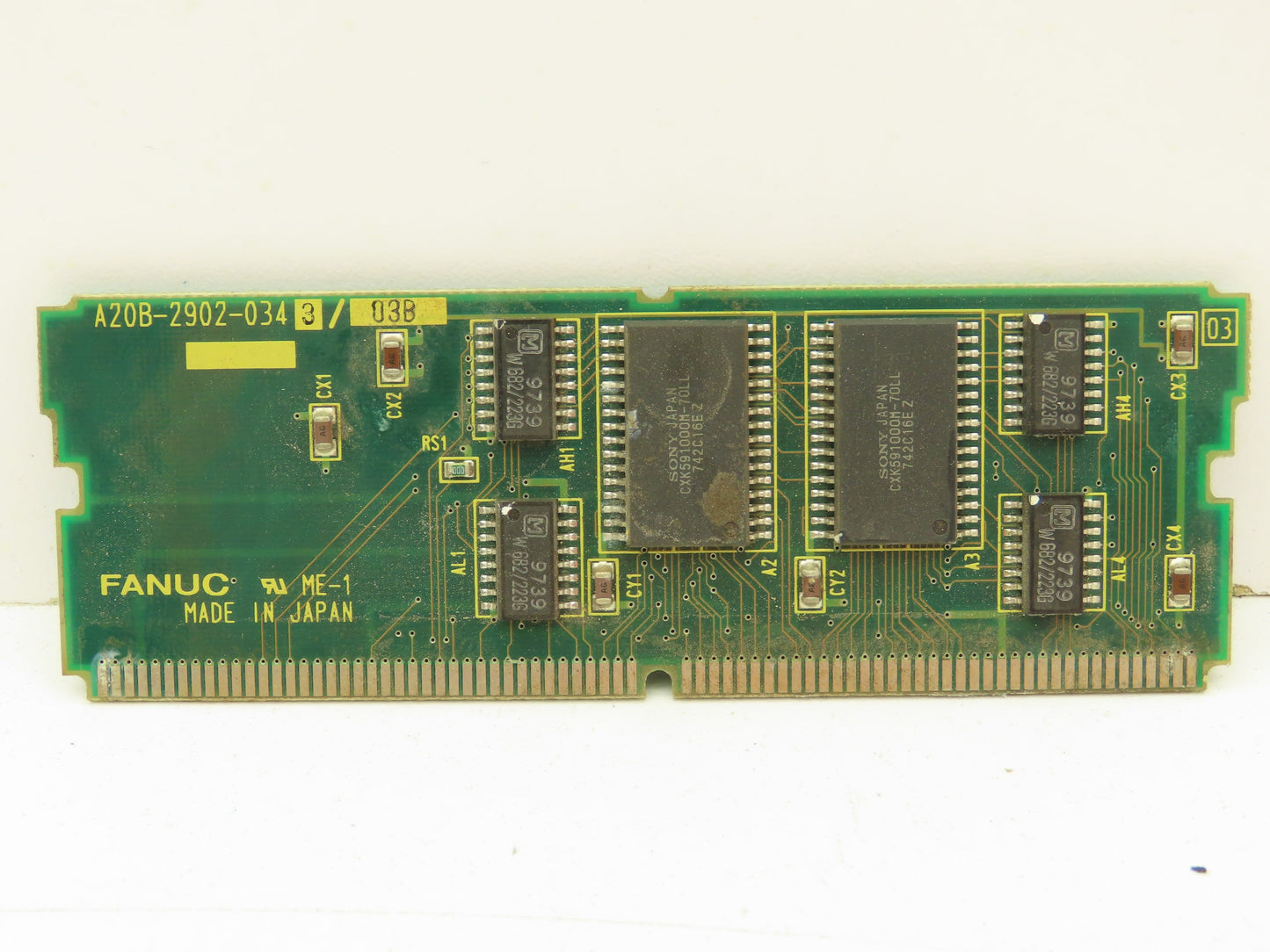 Fanuc A20B-2902-0343/03B Servo Controller PC Daughter Board