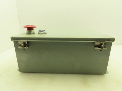 Wiegmann Hubbell A1412CH Electrical Enclosure 14x12x6" Hinged Cover Back Panel