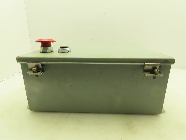 Wiegmann Hubbell A1412CH Electrical Enclosure 14x12x6" Hinged Cover Back Panel