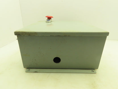 Wiegmann Hubbell A1412CH Electrical Enclosure 14x12x6" Hinged Cover Back Panel