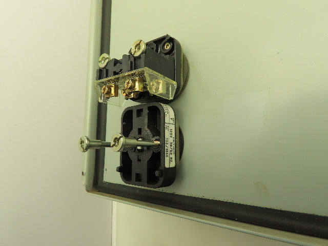 Wiegmann Hubbell A1412CH Electrical Enclosure 14x12x6" Hinged Cover Back Panel