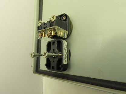 Wiegmann Hubbell A1412CH Electrical Enclosure 14x12x6" Hinged Cover Back Panel