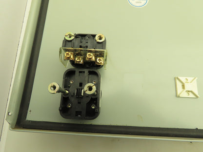 Wiegmann Hubbell A1412CH Electrical Enclosure 14x12x6" Hinged Cover Back Panel