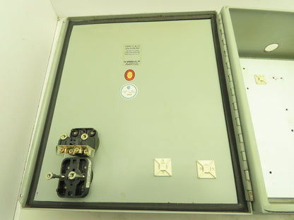 Wiegmann Hubbell A1412CH Electrical Enclosure 14x12x6" Hinged Cover Back Panel