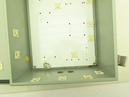 Wiegmann Hubbell A1412CH Electrical Enclosure 14x12x6" Hinged Cover Back Panel