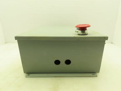 Wiegmann Hubbell A1412CH Electrical Enclosure 14x12x6" Hinged Cover Back Panel