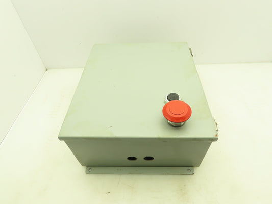 Wiegmann Hubbell A1412CH Electrical Enclosure 14x12x6" Hinged Cover Back Panel