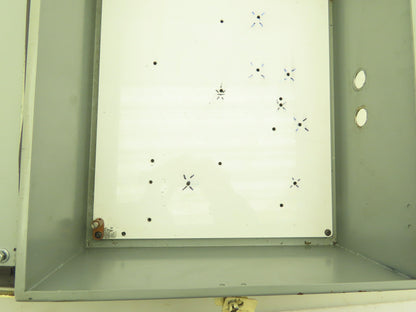 SCE A1614CH Electrical Enclosure Control Panel 16x14x6" Back Plate Knockouts