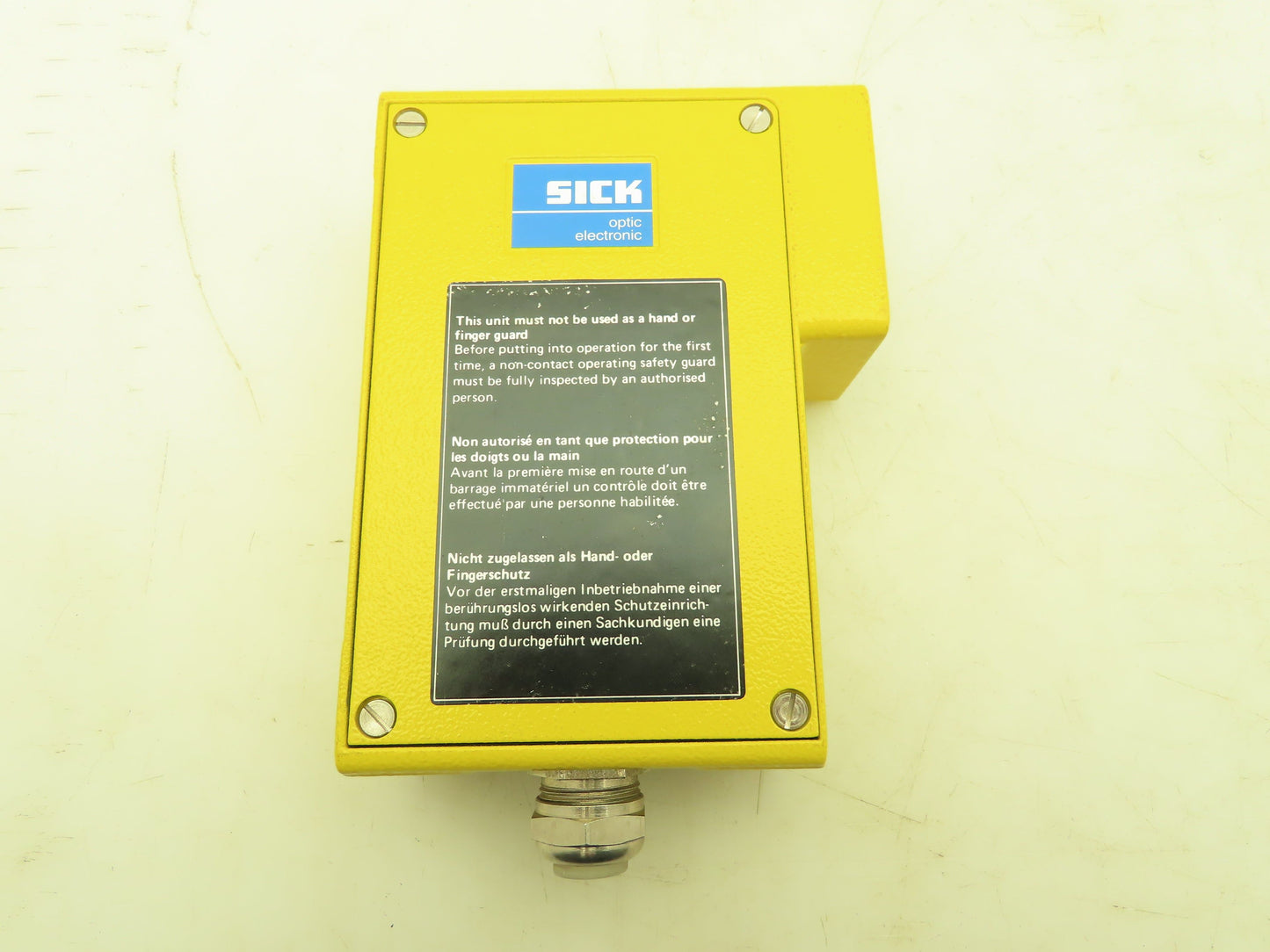 Sick WSU 26-130 Light Curtain Transmitter Optic Electronic Emitter