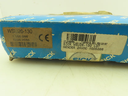 Sick WSU26-130 Light Curtain Transmitter Optic Electronic Emitter Sender 24VDC