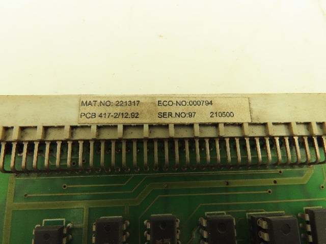 Siemens 221317 Rofin-Sinar Control Card