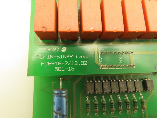 Siemens 221317 Rofin-Sinar Control Card