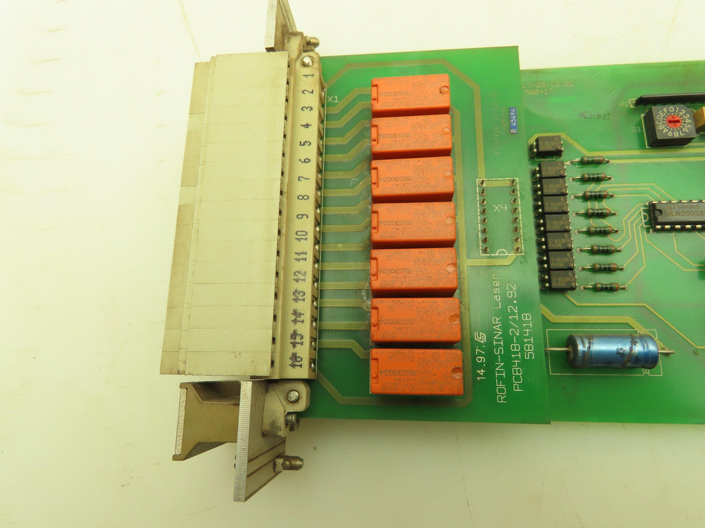 Siemens 221317 Rofin-Sinar Control Card