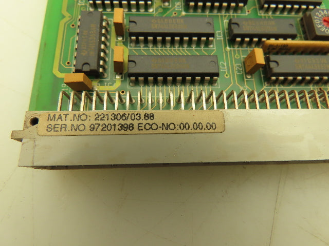 Siemens 221306/03.88 Rofin-Sinar Laser Control Card