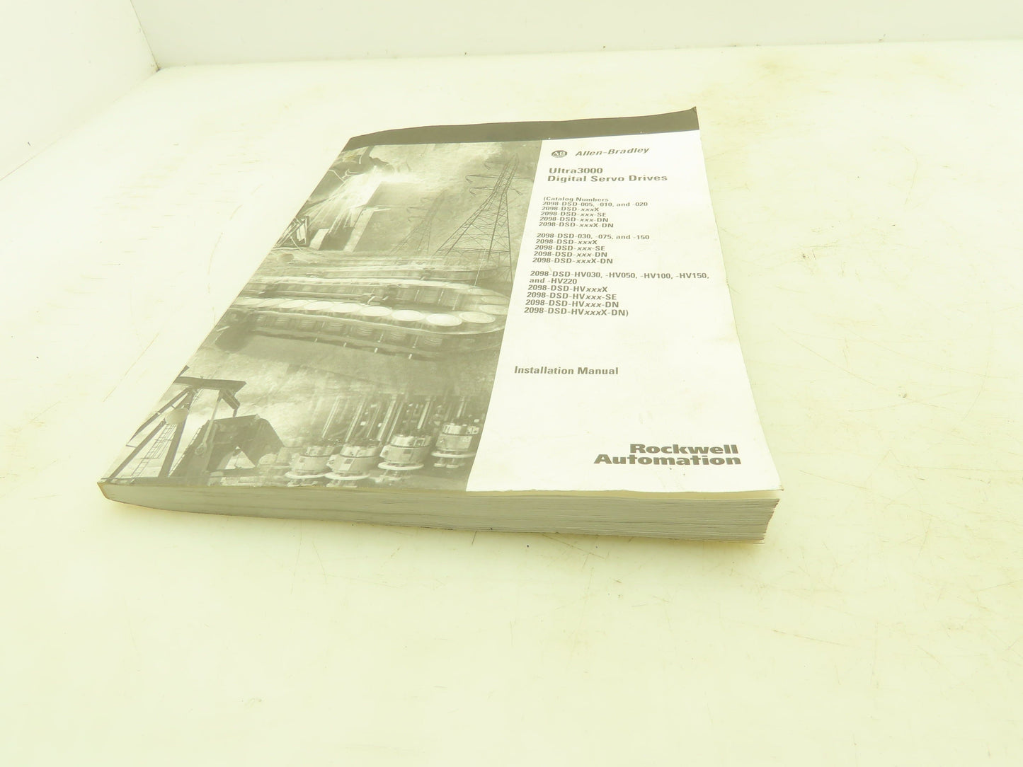Allen Bradley Ultra3000 Digital Servo Drives Installation Manual